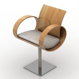 نموذج كرسي بار ثلاثي الأبعاد