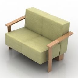 Minimalist Sofa 3d model