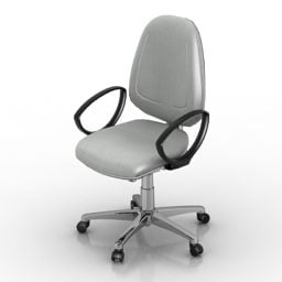 3д модель рабочего кресла Primo