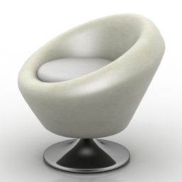 نموذج كرسي البيض ثلاثي الأبعاد