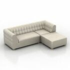 Fabric Corner Sectional Sofa