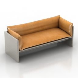 Sofá moderno V5 modelo 3d