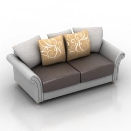 Sofa Venezia Modern Style 3d-modell