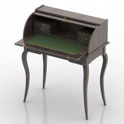 Bureau Panamar Table 3d-modell