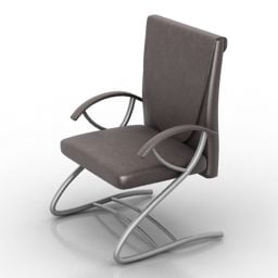 صندلی راحتی مبلمان اداری مدل سه بعدی