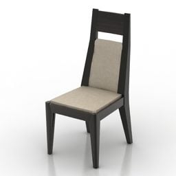 كرسي سيلفا الأنيق نموذج ثلاثي الأبعاد
