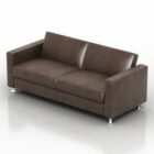 Brown Leather Sofa Modern