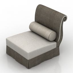家用扶手椅贝克设计3d模型