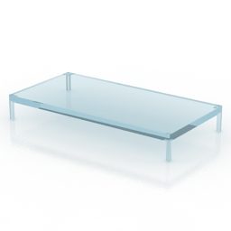 Glass Table Artone V1 3d model