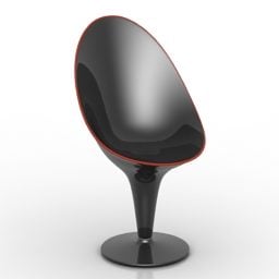 Minimalist Bar Chair 3d model