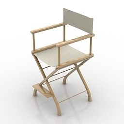 Garden Simple Fold Armchair 3d model