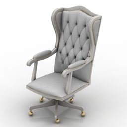 Manager Wheels Armchair 3d model
