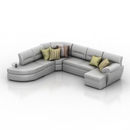 Sofa góc Franco mẫu 3d