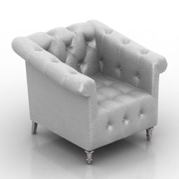 Sofa Armchair Sherrill 3d model