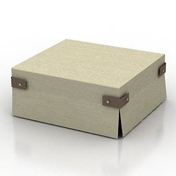 3д модель сиденья Коробка