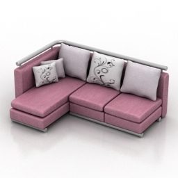 Canapé d'angle Feng Design modèle 3D