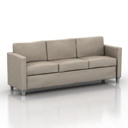 Sofa Three Seaters 3d model