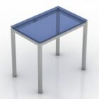 Simple Small Glass Table