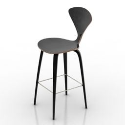 Μοντερνισμός Chair Bar τρισδιάστατο μοντέλο