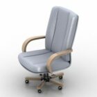 Wheels Armchair Office Fabric