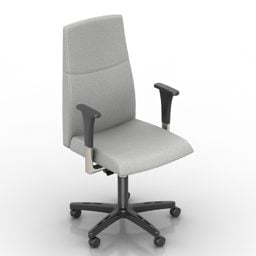 3д модель кресла Ikea Wheels Вольмар