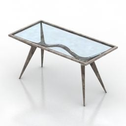桌子长方形3d模型