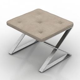 Upholstery Seat Bedroom Furniture 3d model