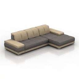 Mẫu Sofa Mặt Cắt Palermo 3d