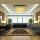 Design moderno dello spazio del soggiorno
