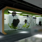 Scène intérieure de l'espace Green Design Company