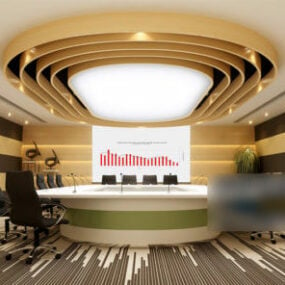 Meeting Room V1 3d model