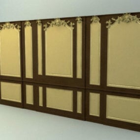 Duvar Tekstil Paneli 3d modeli