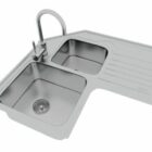 Stainless Steel Kitchen Sink V1