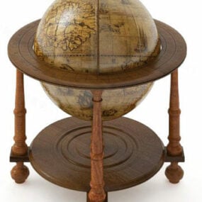 Classic Globe 3d μοντέλο
