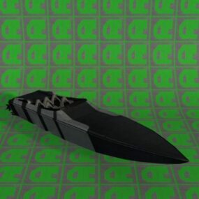 Mace Lightsaber Weapon 3d model