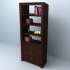 Bookcase Cabinet With Drawers