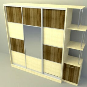 خزانة غرفة المعيشة نموذج 3D