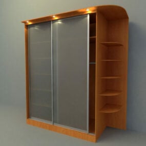 3д модель подвесного шкафа