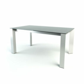 Coffee Table Metal Frame 3d model
