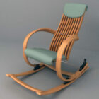 Meubles de chaise berçante en bois