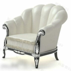 3д модель дивана-кресла-раскладушки