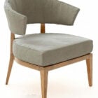 Sofa Chair Fabric Wood Frame
