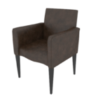 Brown Modern Sofa Chair