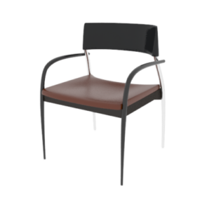 Eenvoudig modernisme fauteuil 3D-model