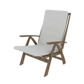 Mẫu ghế sofa thư giãn đơn giản 3d