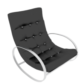 كرسي أريكة هزاز نموذج 3D