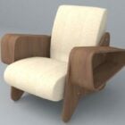 Divano moderno sedia in legno