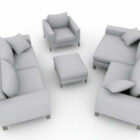 Set Sofa Putih