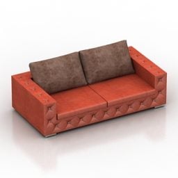 Sofa 3 Seats Oazis 3d model