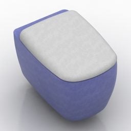 Toilette Flaminia Mono Bidet 3D-Modell